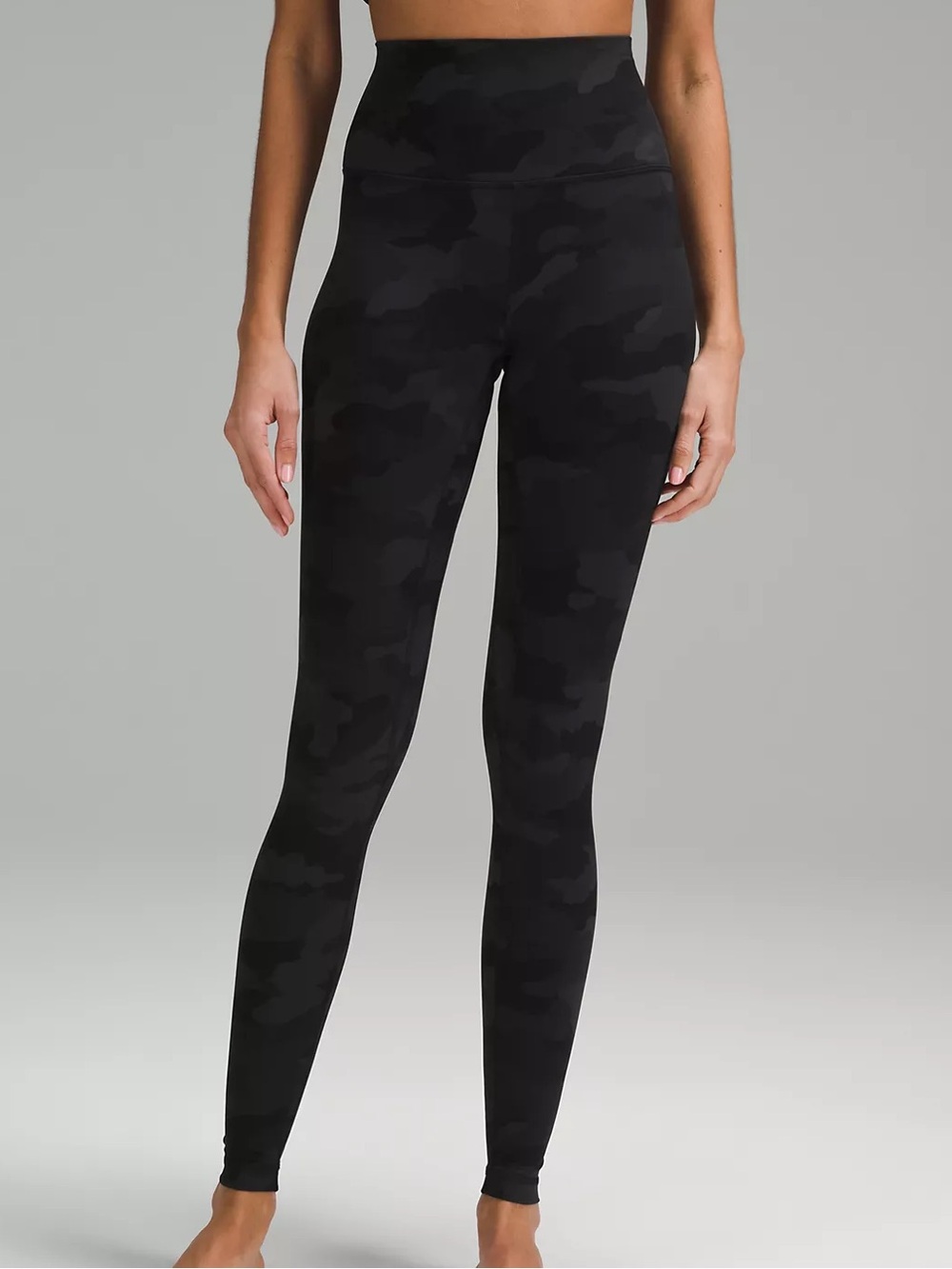 Lululemon Camo Print 7/8 Leggings